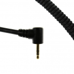 CC0302- Coil Cord for Motorola & Titan Radio Single Pin 2.5mm